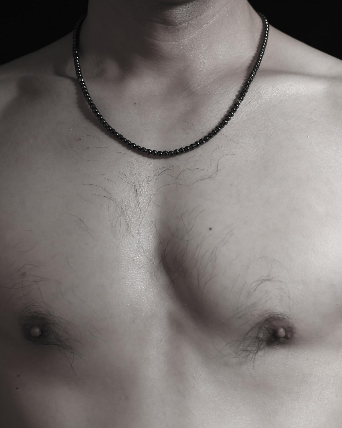 Men Jewelry Black Necklace for Men (20 inches / Hematite)