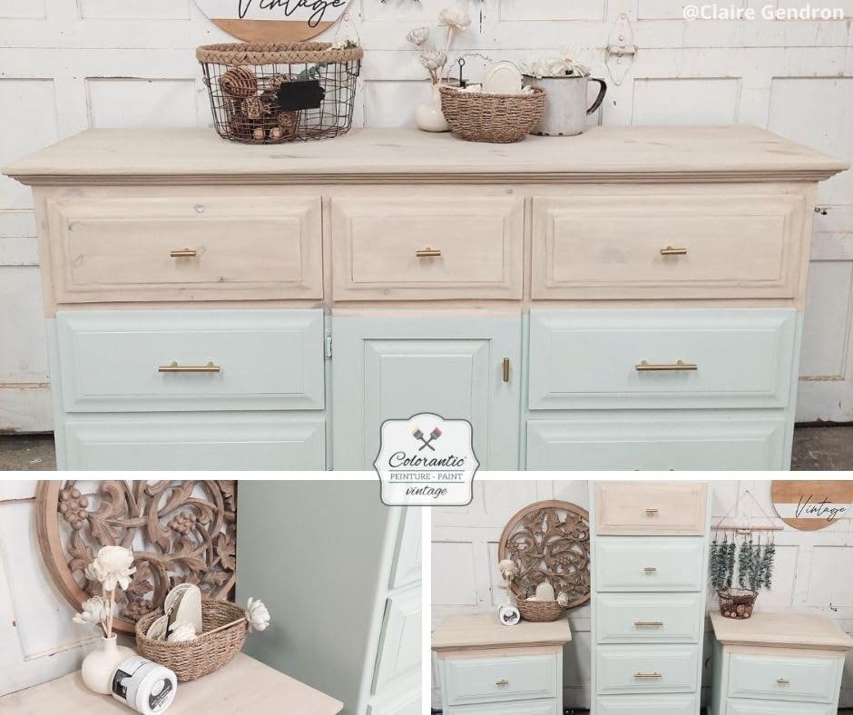 SPRING BREEZE Chalk Paint Based for Furniture DIY (Spring Breeze / 8 Fl Oz (Pack of 1))