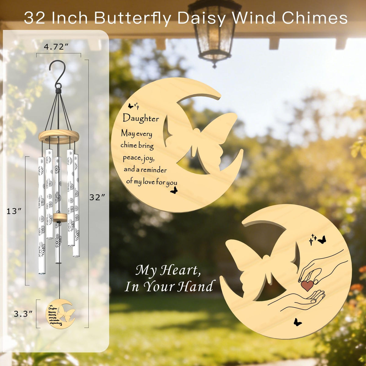 Gifts for Daughter (For Daughter, White)