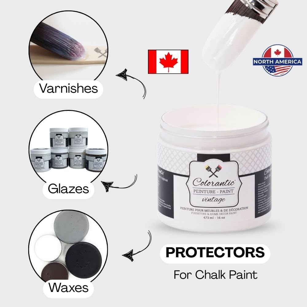 COTTON BALL Chalk Paint for Furniture DIY (Cotton Ball / 16 Fl Oz (Pack of 1))
