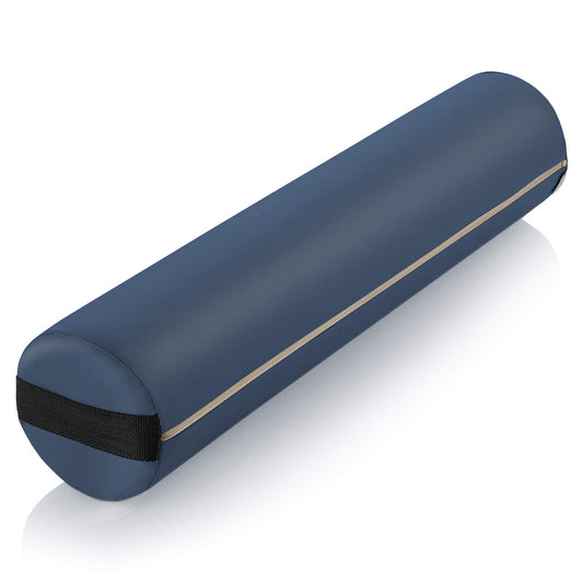Full Round Massage Table Bolster Pillow Pad (Blue)