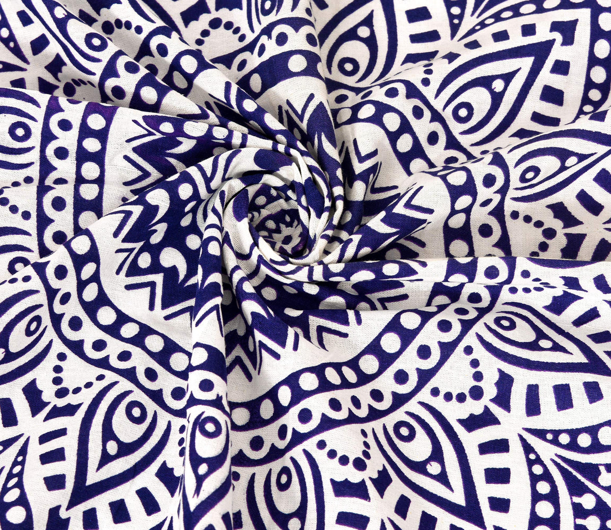 Ombre Wall Hanging Bohemian Tapestry (Purple Blue / 60"L x 54"W)
