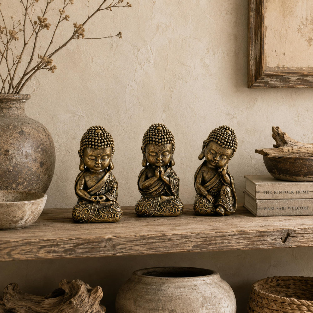8 Inch Buddha Statue