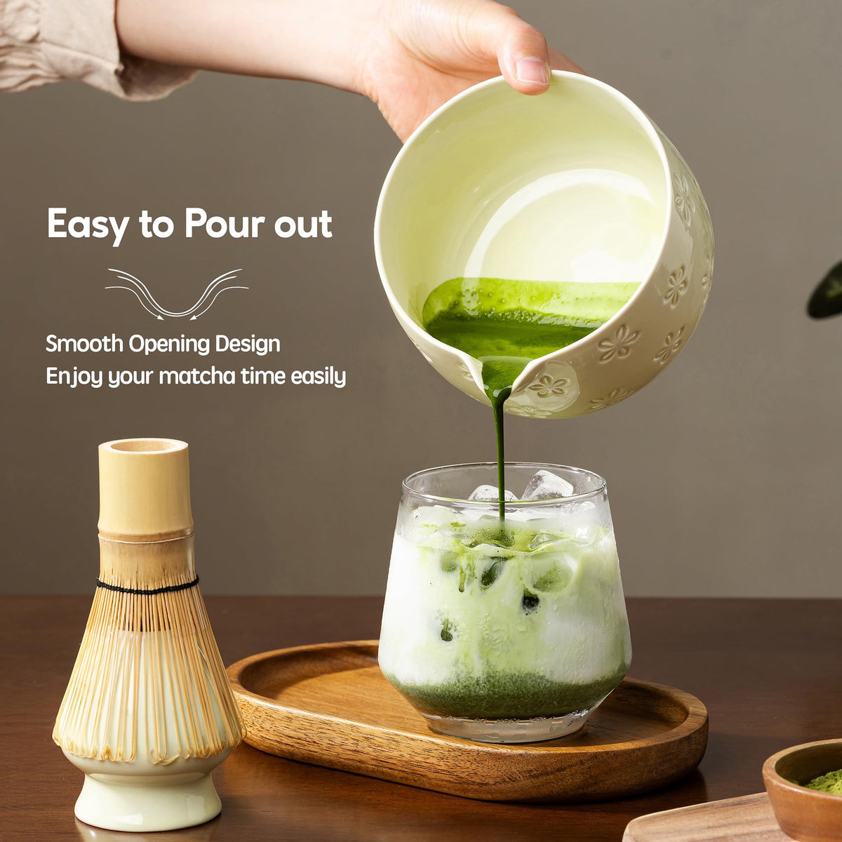 Matcha Whisk Set (Beige)