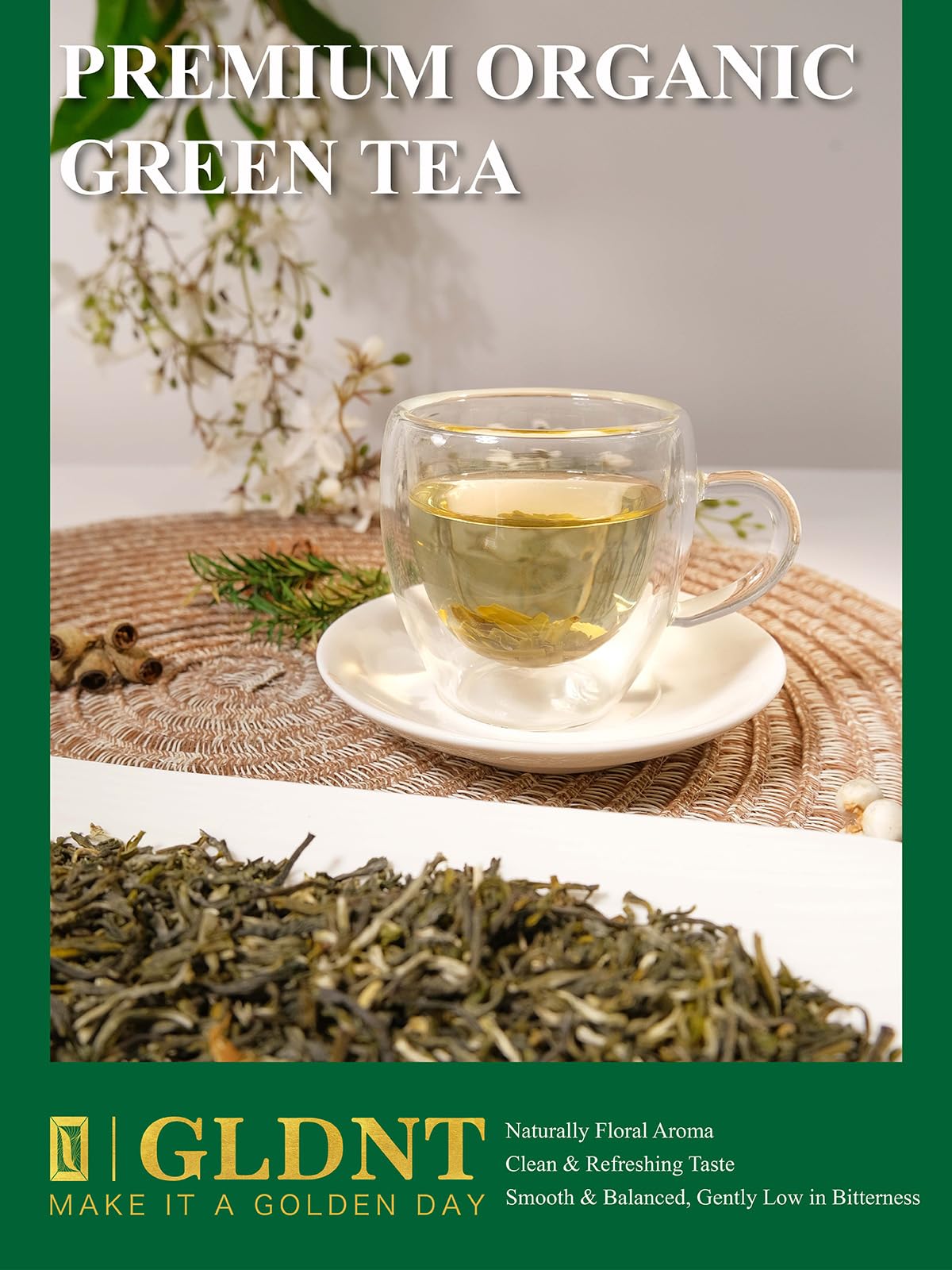 Organic Green Tea Loose Leaf (16 Ounce (Pack of 1))