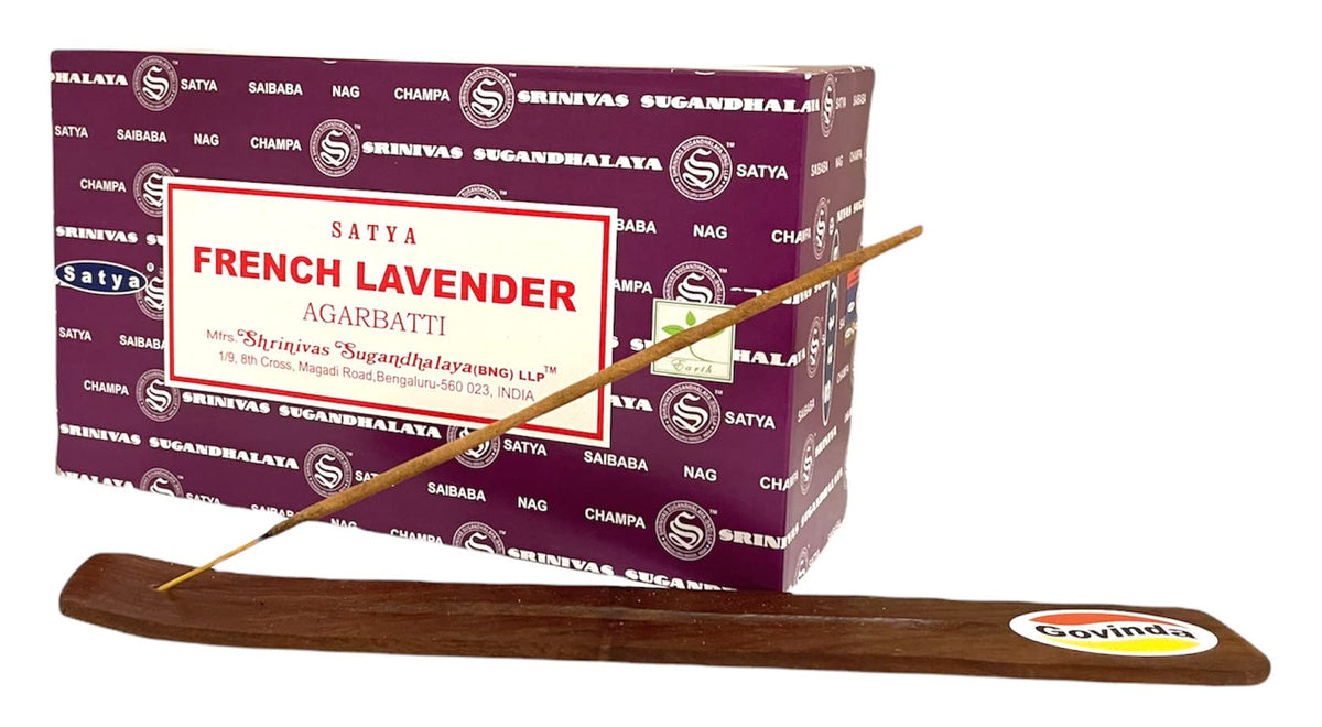 Incense Stick Holder Bundle with Satya Bangalore (French Lavender)