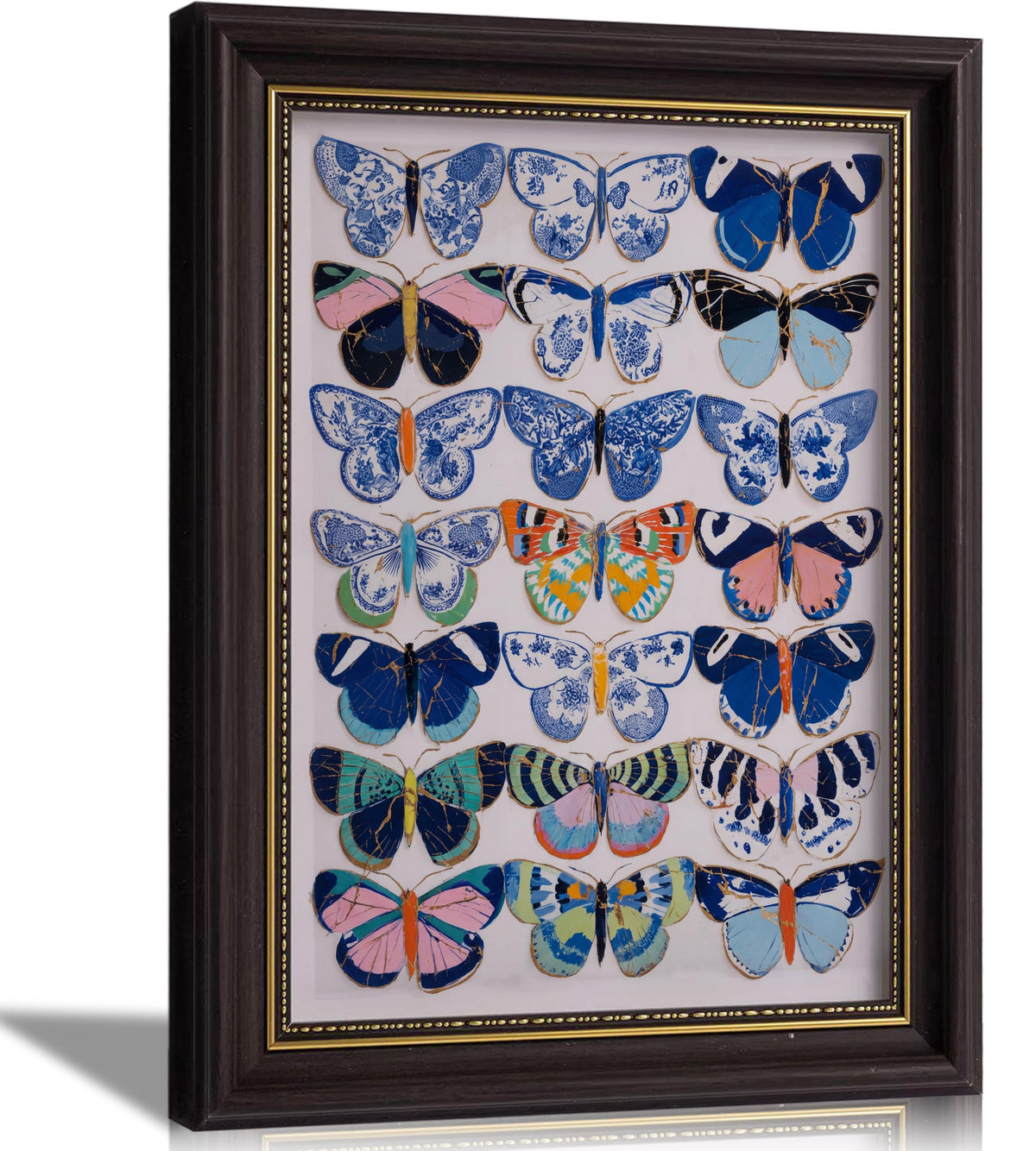 Chinoiserie Butterfly Wall Art (Butterflys / 16"L x 12"W)