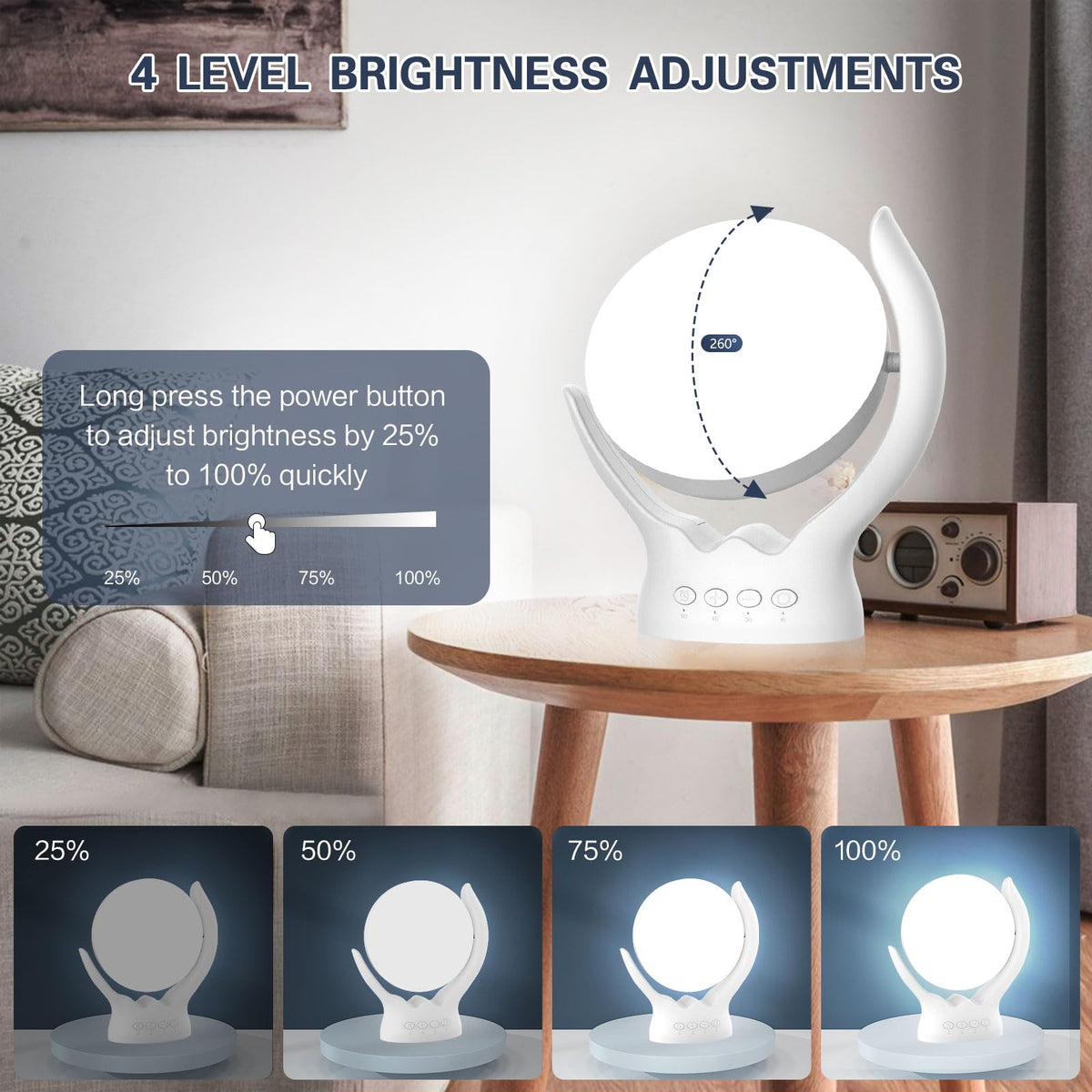 Light Therapy Lamp (White)