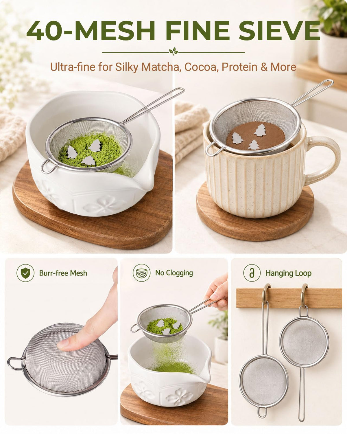 Matcha Whisk Set (Silver)