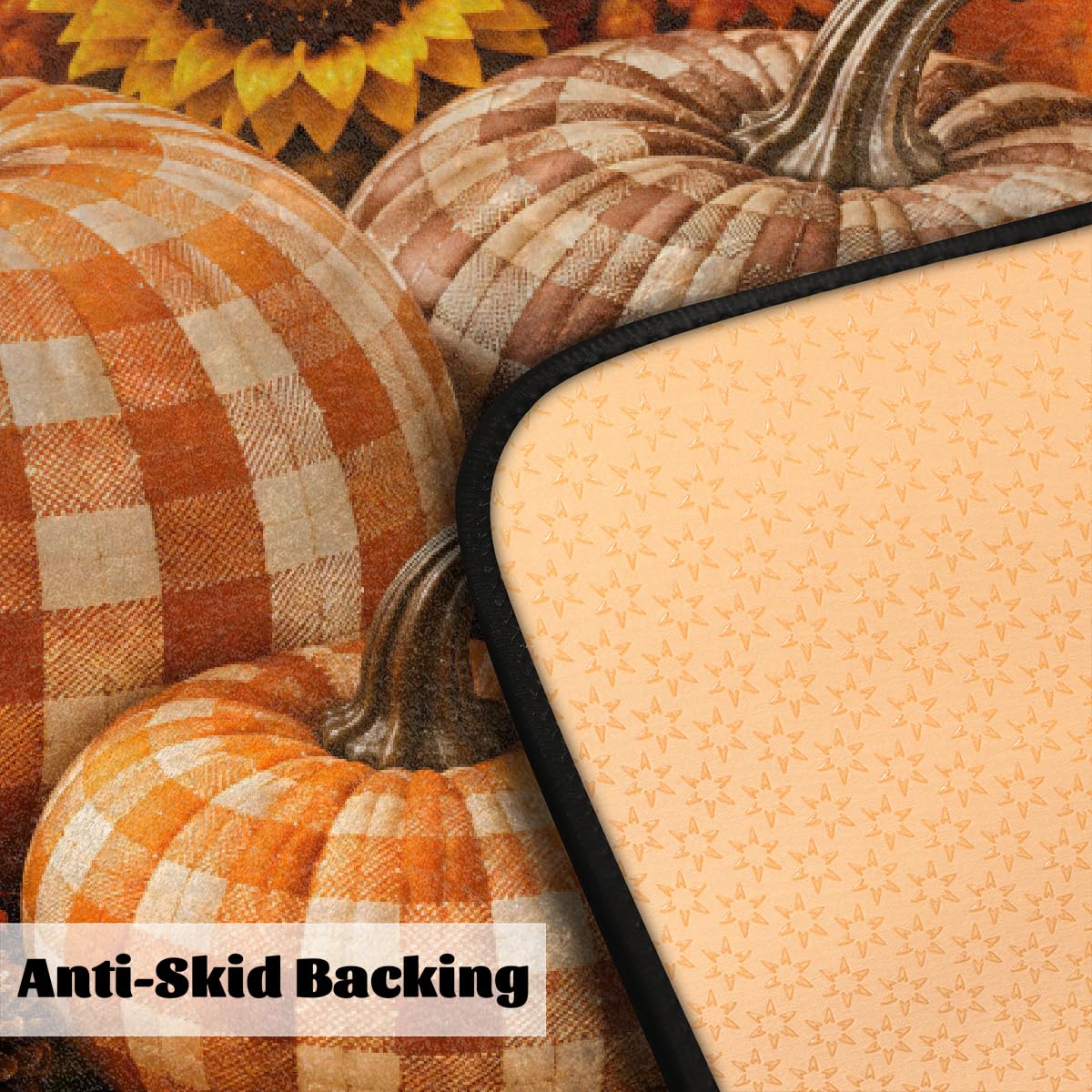 Fall Kitchen Rug Non (B:b-9)