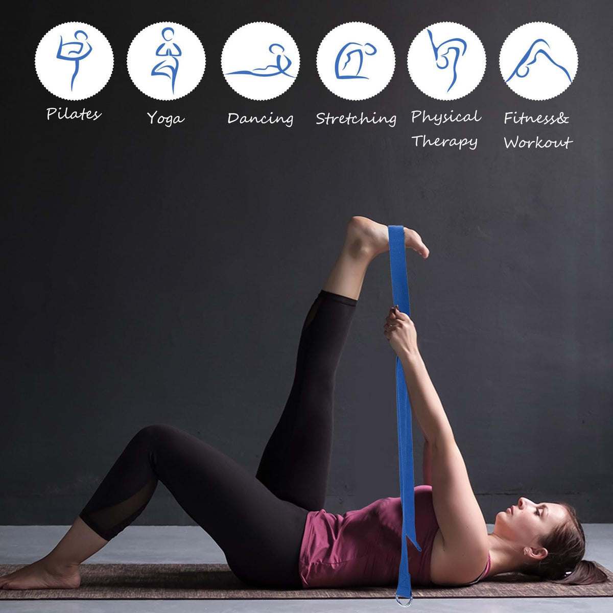 10 Set Yoga Blocks and Straps