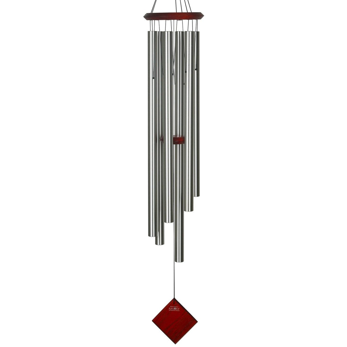 Neptune Wind Chime for Outside 54" Large Silver (54" Silver)