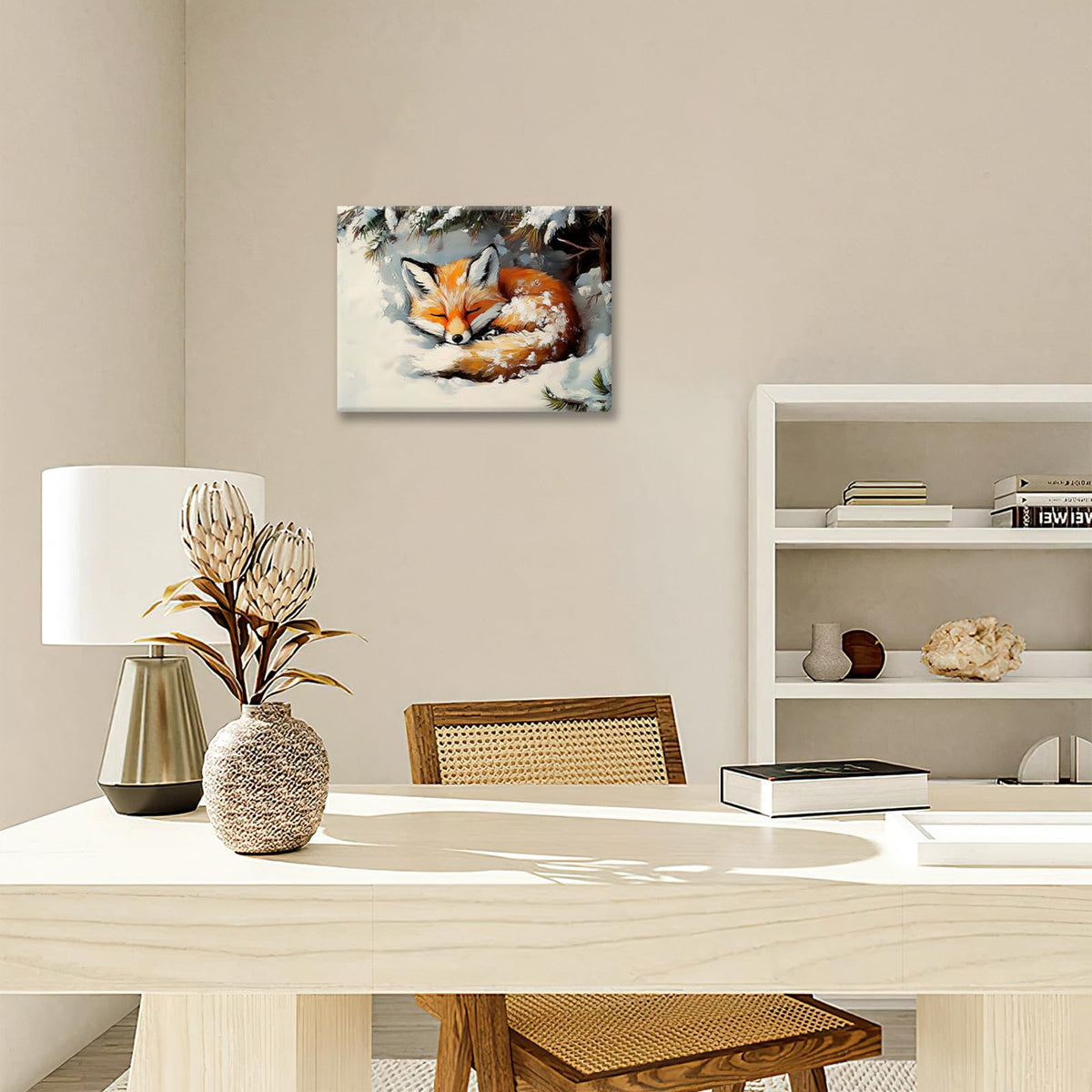 Fox Wall Art Fox Pictures Wall Decor (Fox3 / 20L" x 24W")
