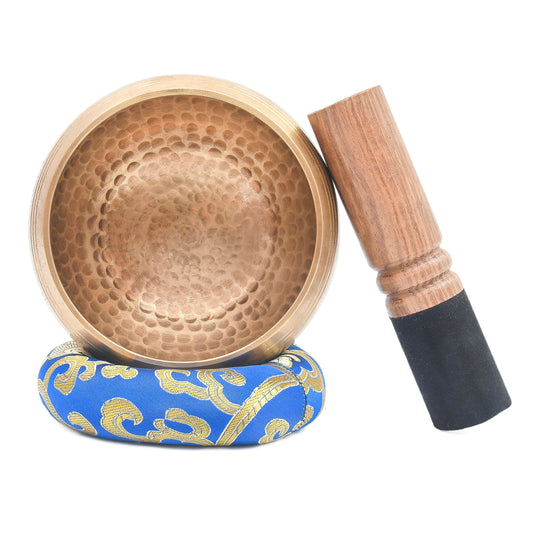 Tibetan Singing Bowl Set (4.5 Inch Bowl)