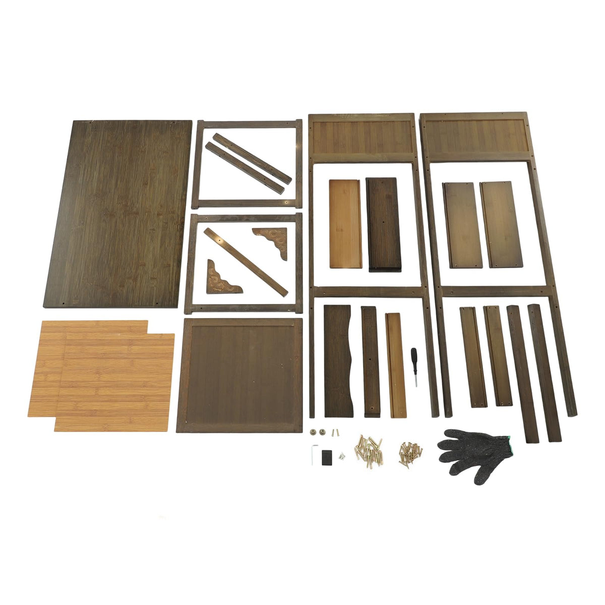 Bamboo Altar Table with Drawer (26" x 15.8" x 39.4")
