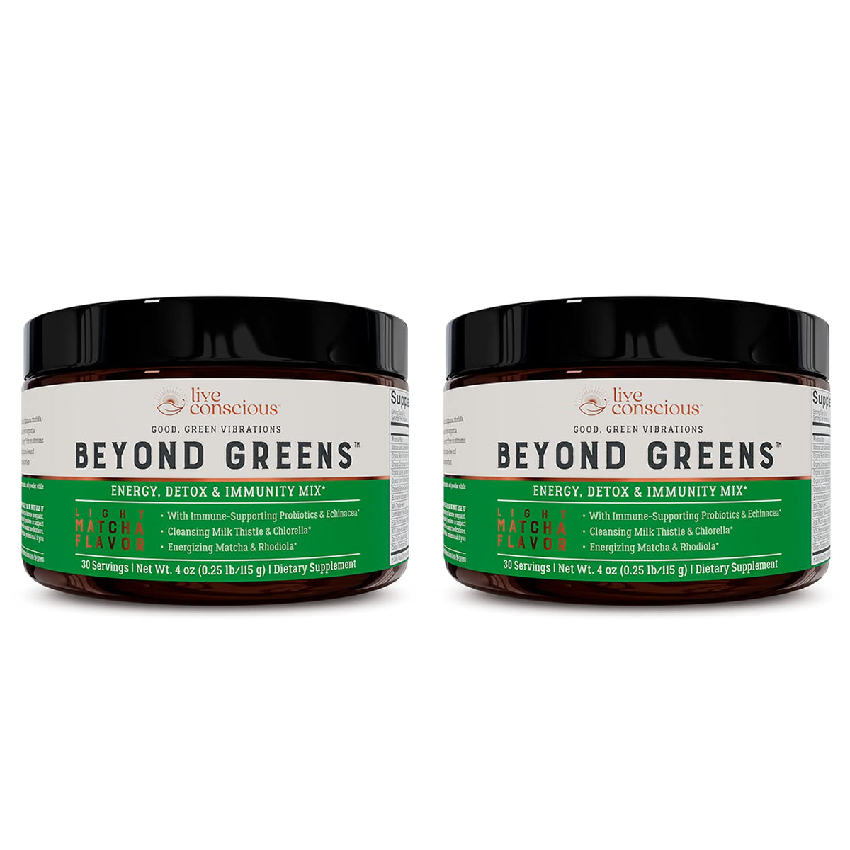 Beyond Greens Concentrated Superfood Powder (4 Ounce (Pack of 2))