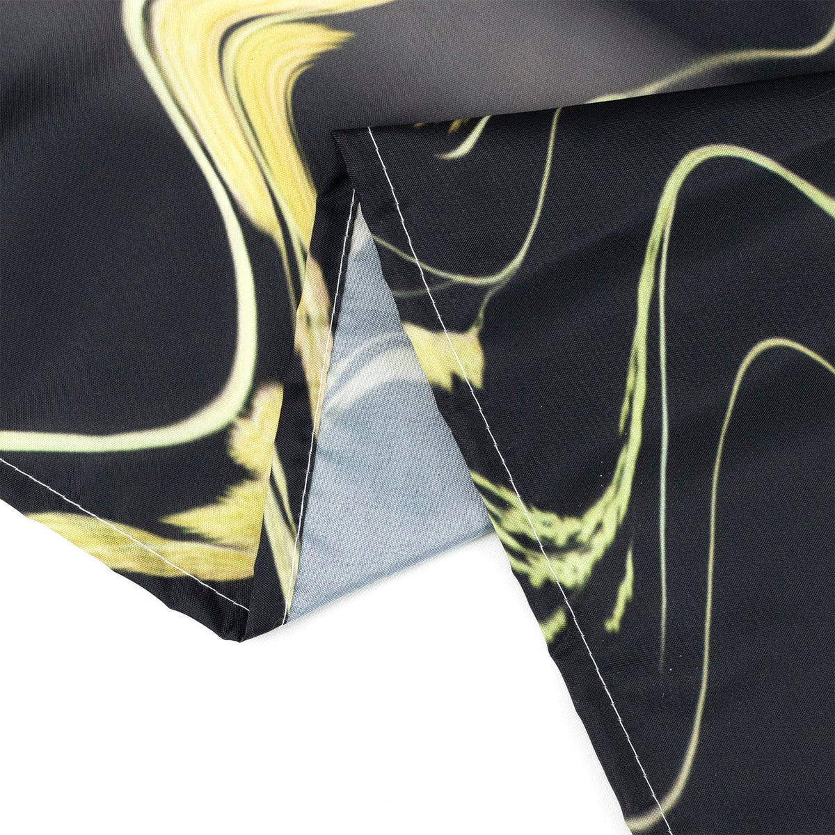 Asian Zen Stone Shower Curtain (Black / 72"W x 72"L (Pack of 1))