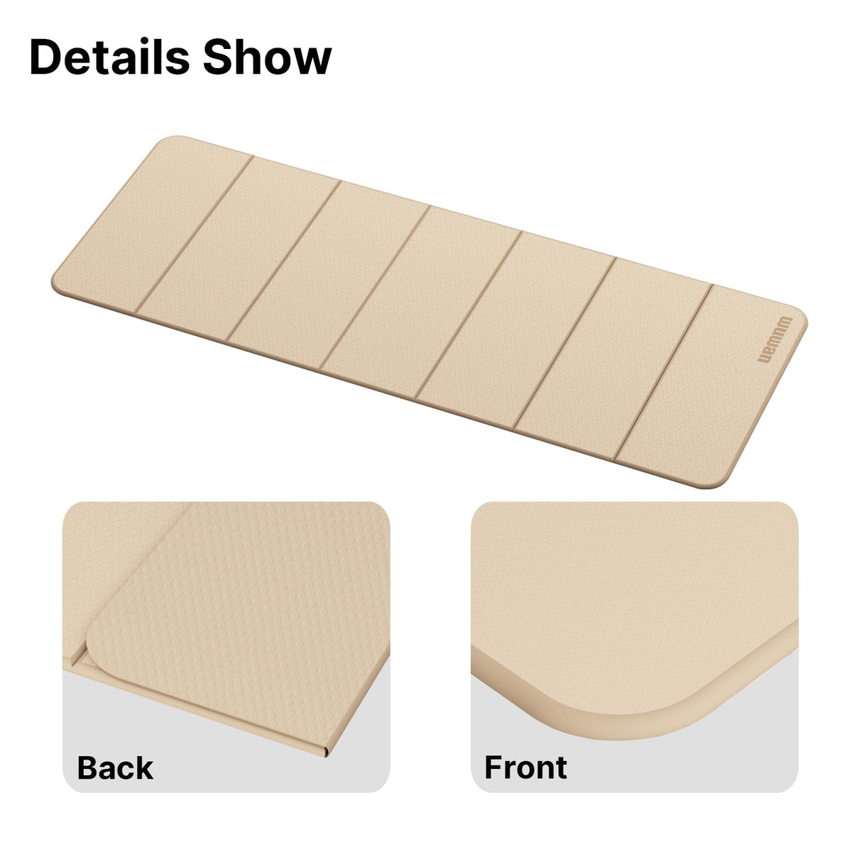 Yoga Mat Thick 10mm (Milk coffee)
