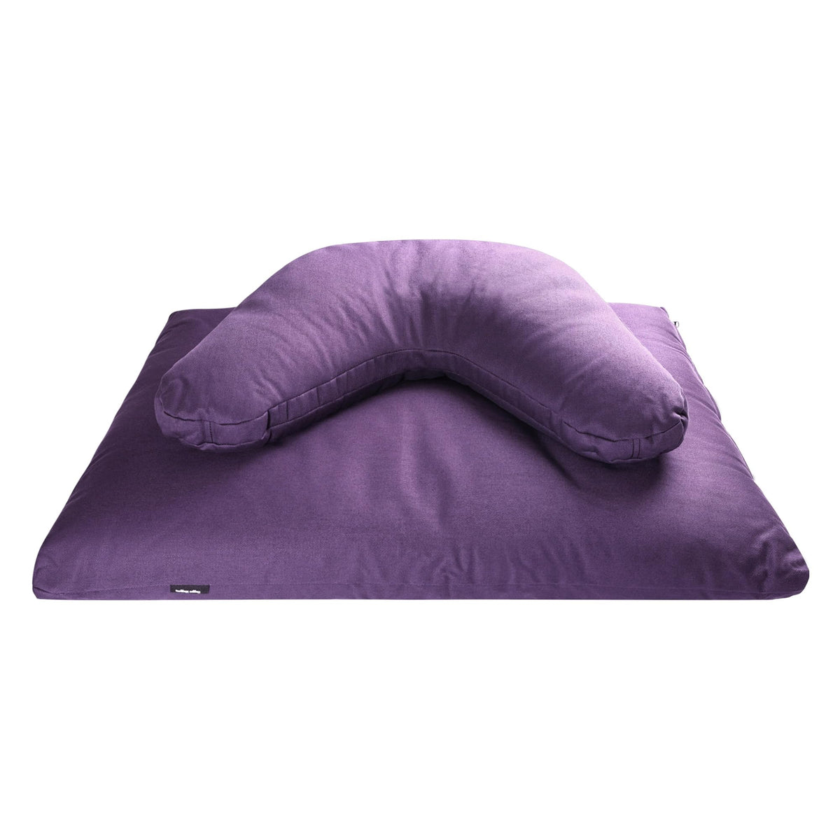 V Shaped Meditation Cushion (Plum)