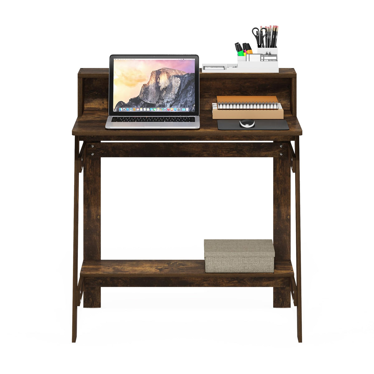 Simplistic 32" Wide Desk (Amber Pine / 32 inches)