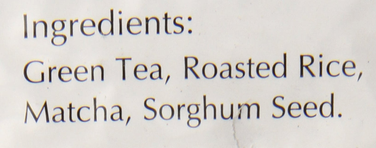 Matcha Genmai Cha