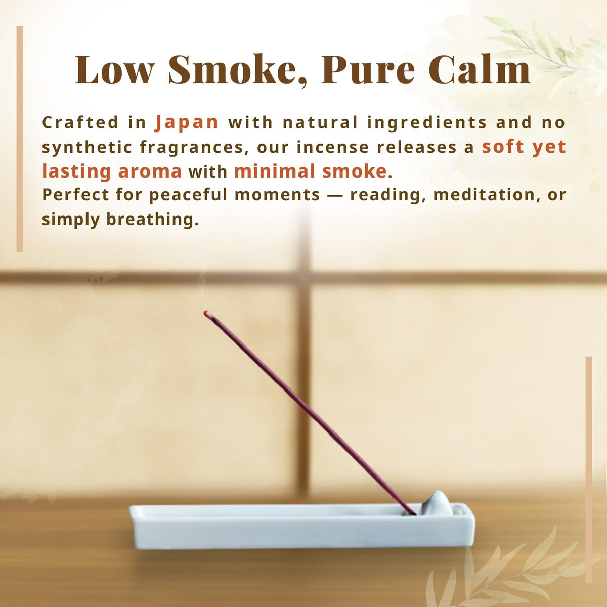 Hasegawa Japanese Smokeless Spring Plum Blossoms Incense (Plum Blossom)