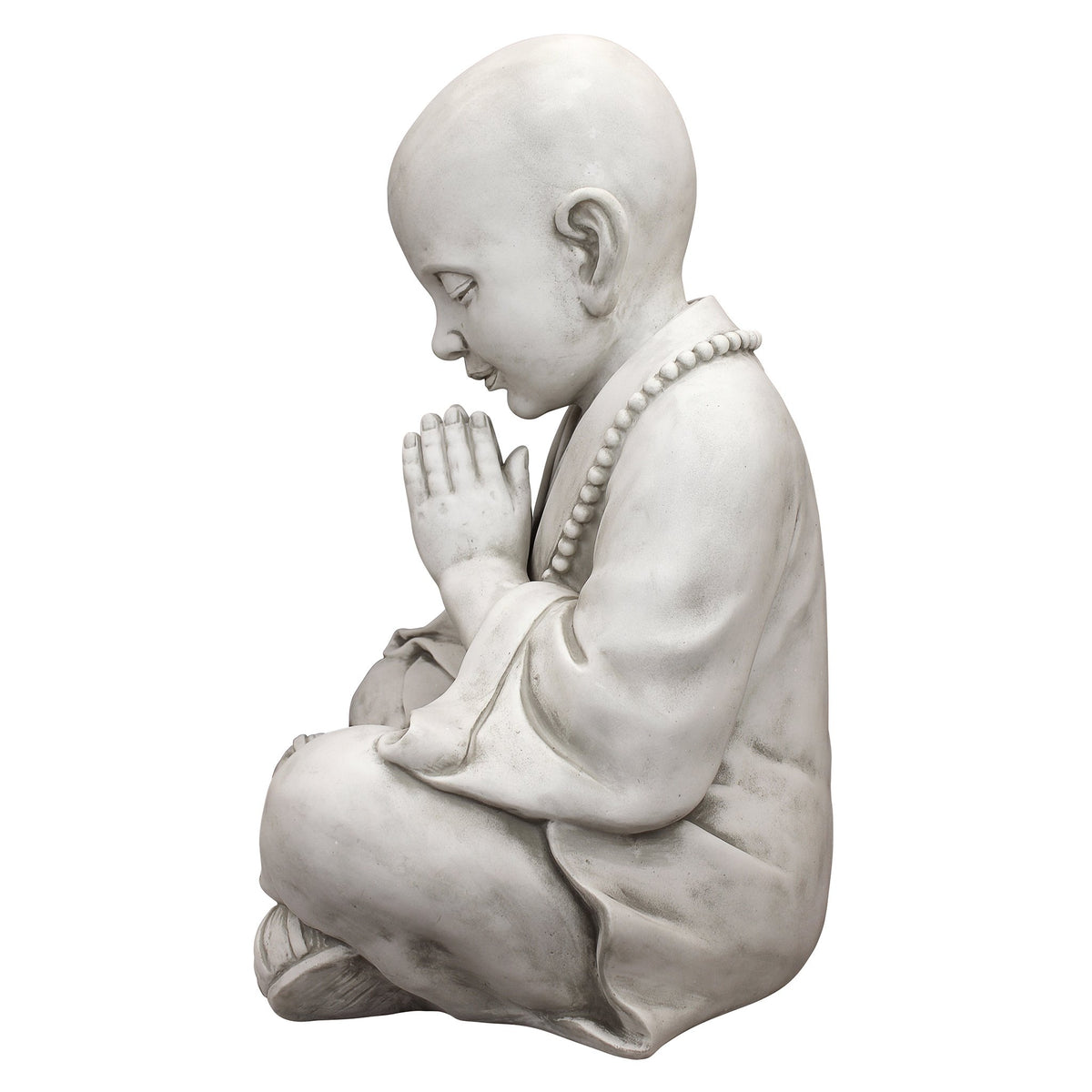 Praying Baby Boy Asian Garden Statue (Praying Baby Buddha Asian)