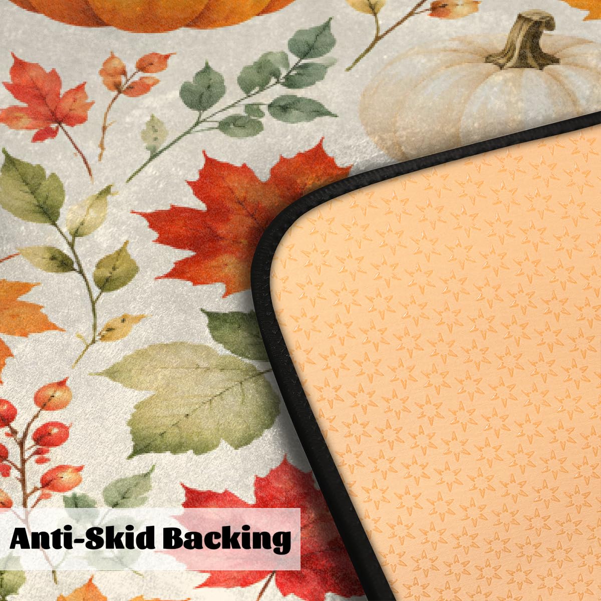 Autumn Kitchen Rugs Kitchen Mats Non Slip Floor Mat (Z:e-color 4)