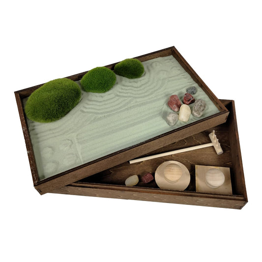 Wooden Stackable Zen Garden (Palo Verde / Stackable)