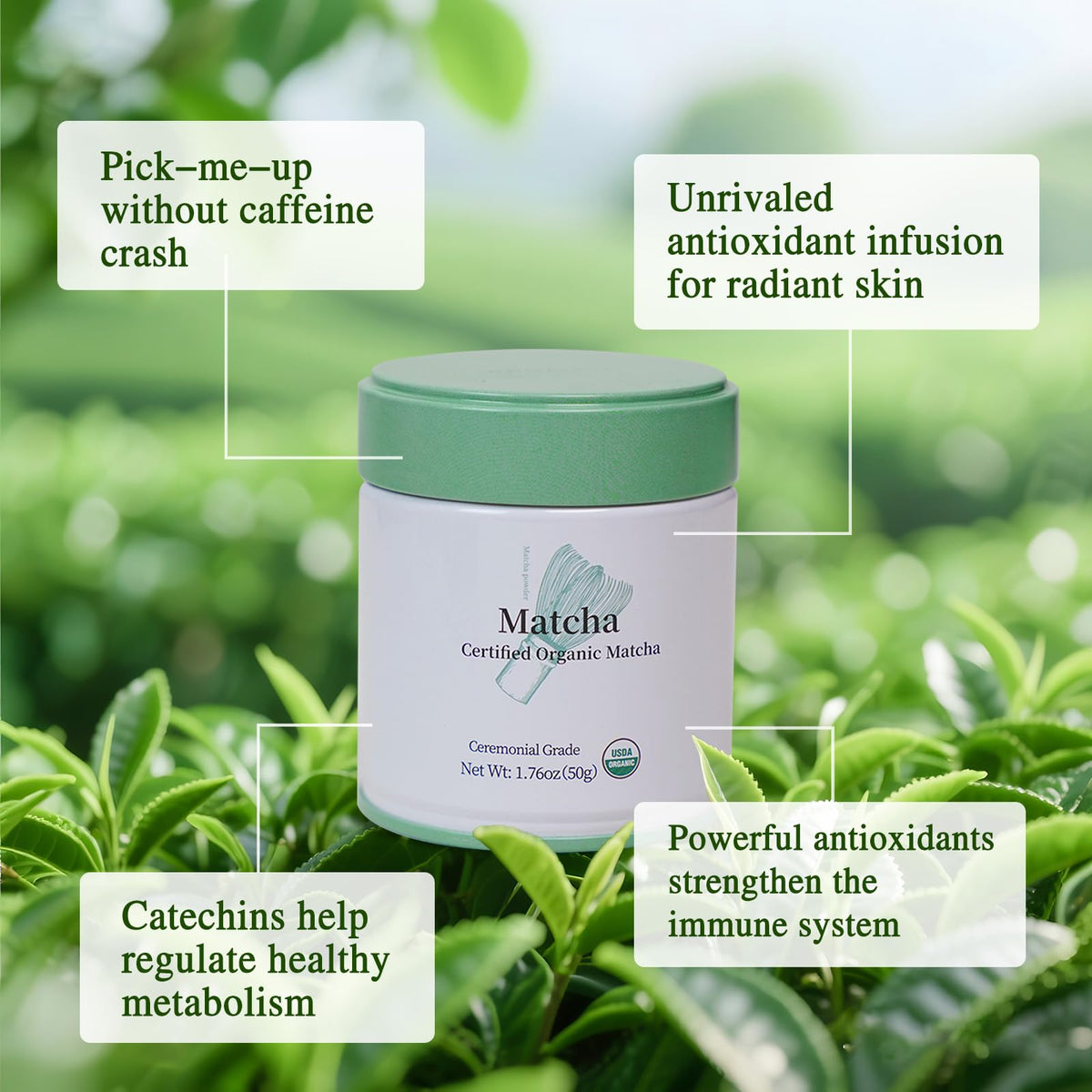 Matcha Powder Ceremonial Grade USDA Organic