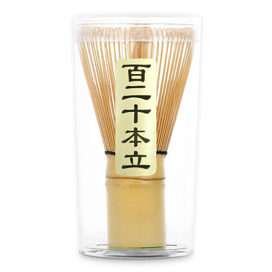 Matcha Whisk Bamboo Whisk Handcrafted Traditional Japanese Chasen 120 (set of 1 - A)