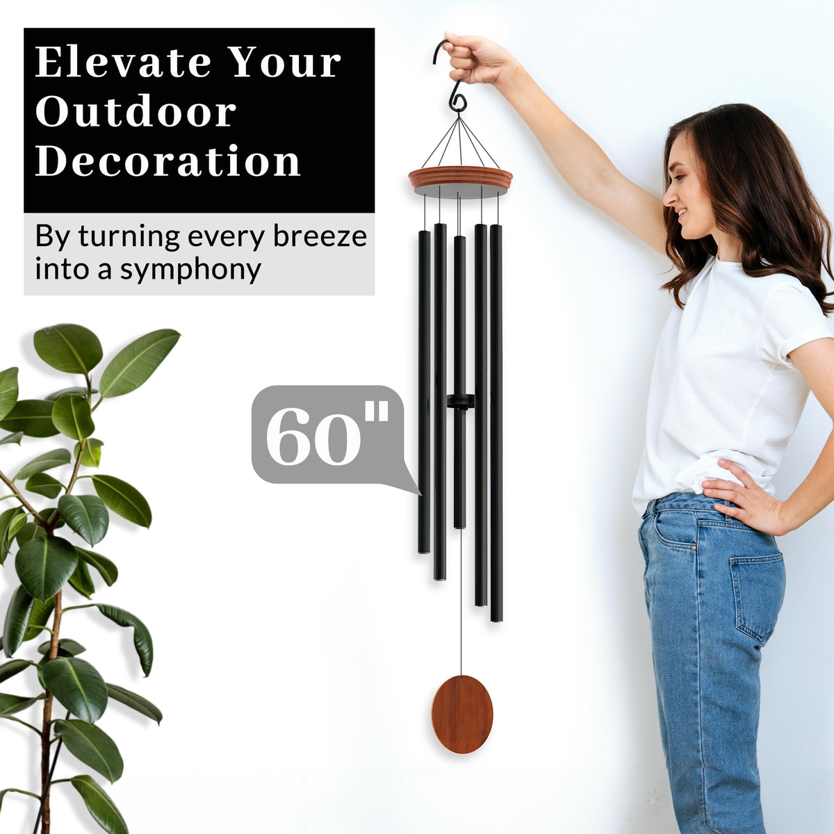 Extra Large 60" Wind Chimes
