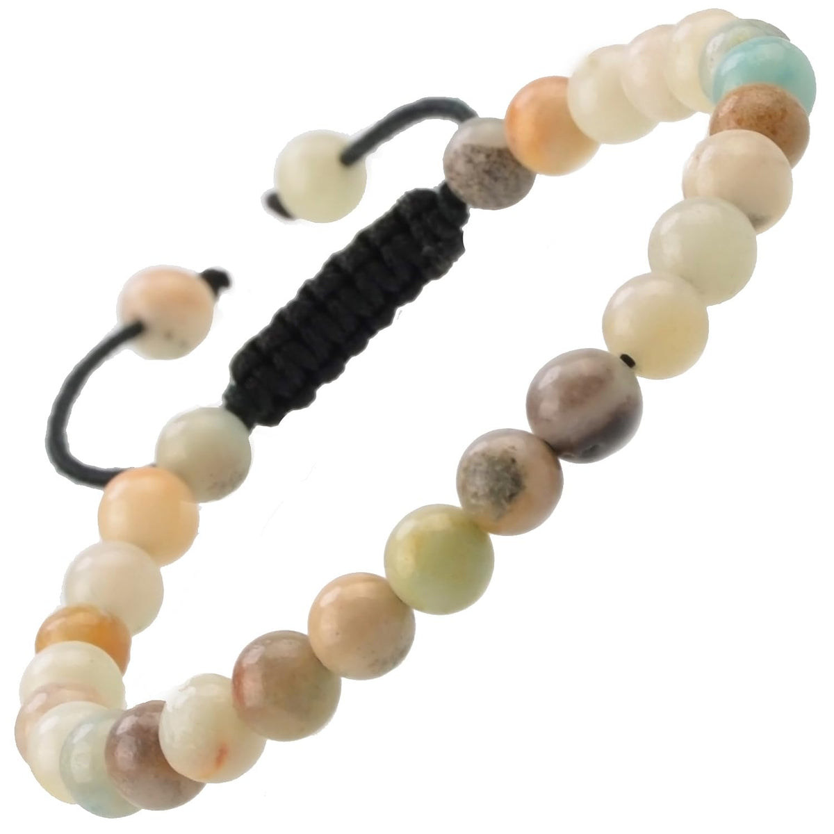 Natural Multi (Multi-Color Amazonite / 6mm)