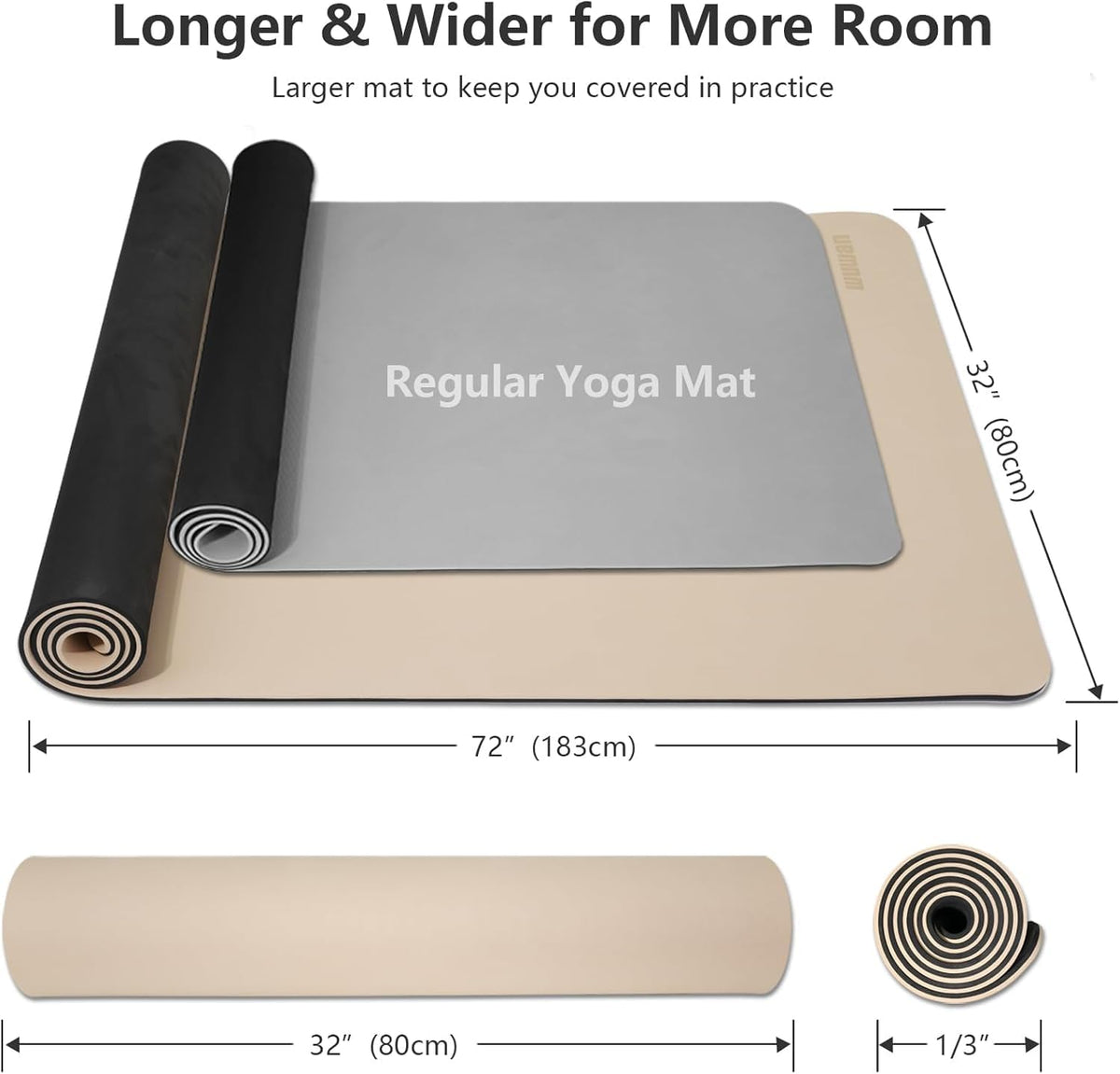 Yoga Mats 80cm Wide 1 (beige)
