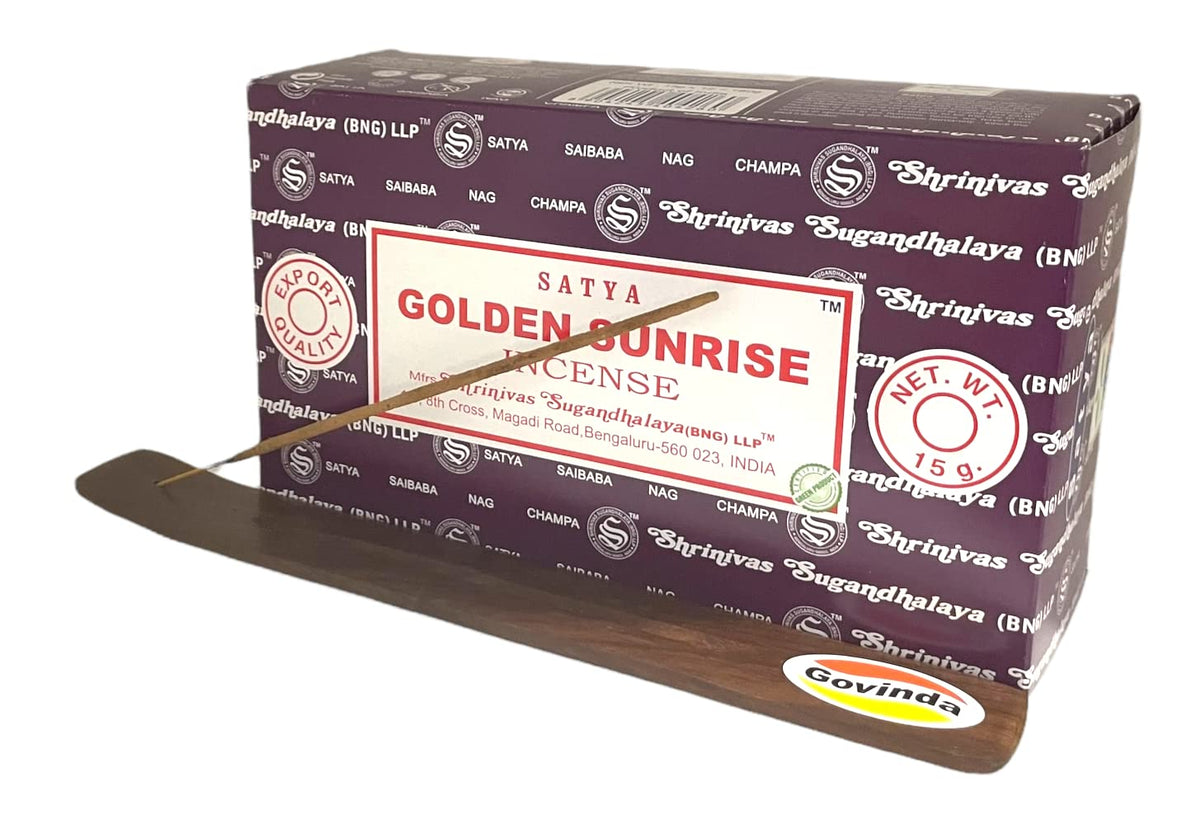 Incense Stick Holder Bundle with Satya Bangalore (Golden Sunrise)