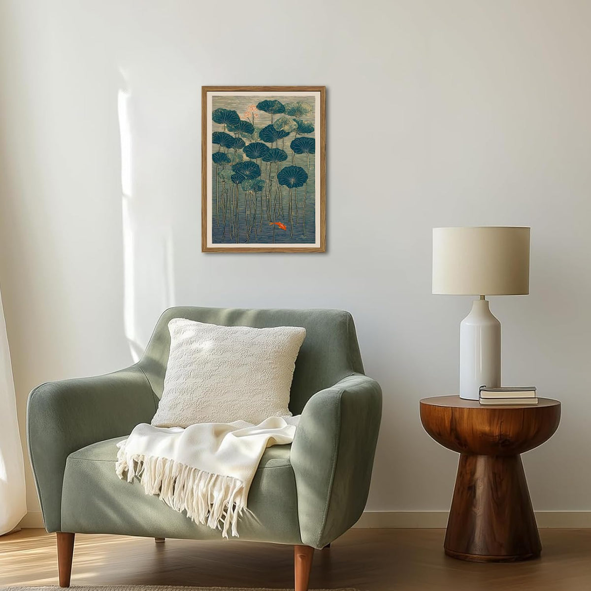 Vintage Japanese Wall Art (Animal-Y / 16"L x 12"W)