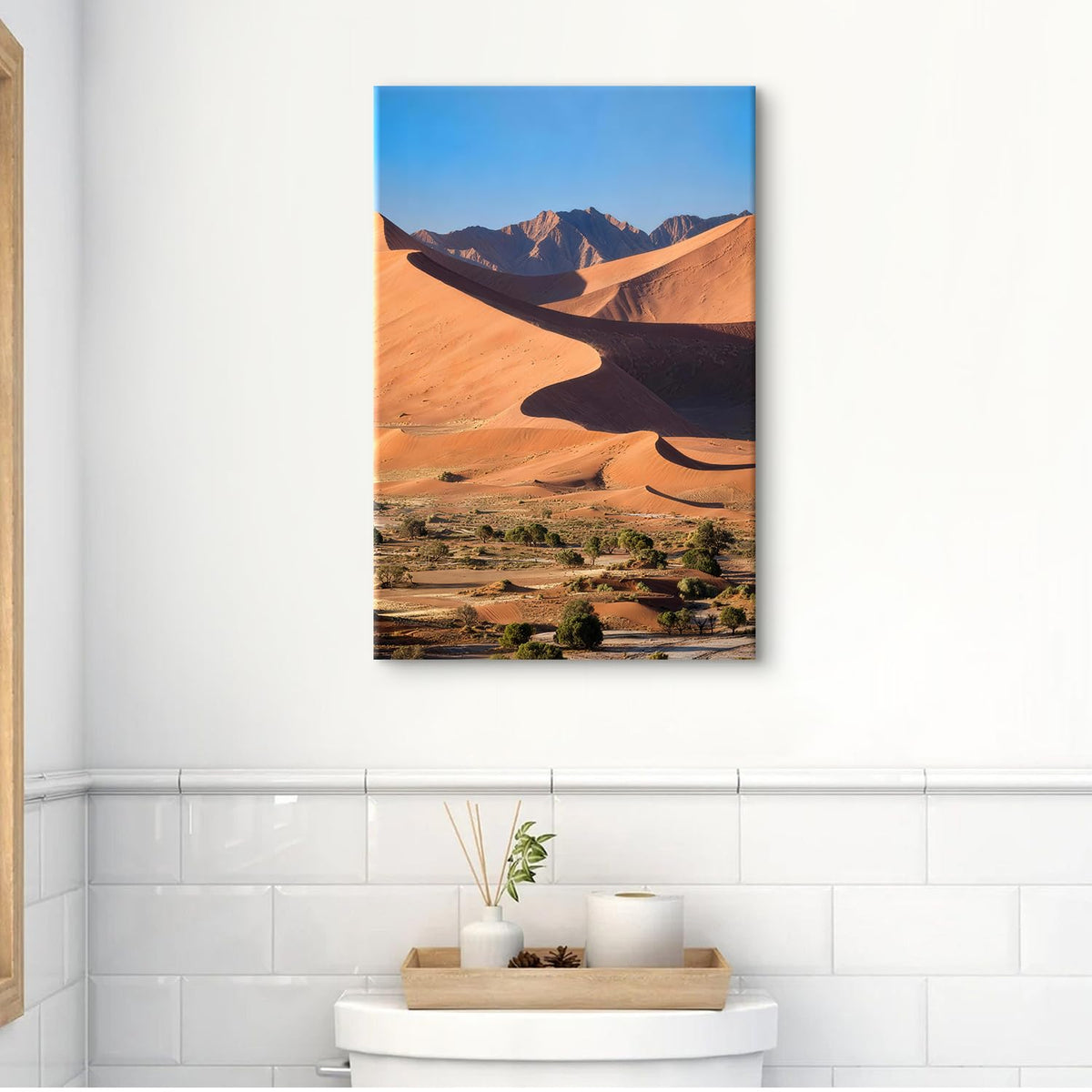 Nature Landscape Wall Art Great Sand Dunes National Park Pictures Dune Spread Scenery Canvas Prints Western Country Painting Poster Southwest Farmhouse Canvas Artwork for Home Decorations 16x24" (24"L x 16"W / Great Sand Dunes)