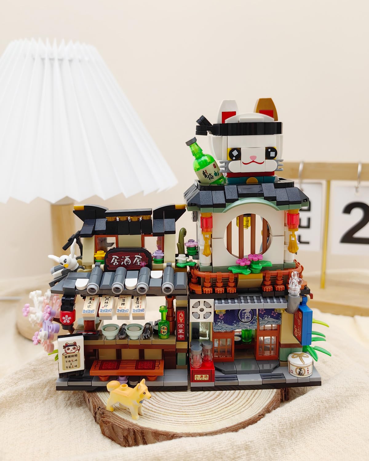 Japanese City Street View Izakaya Shop (1232)