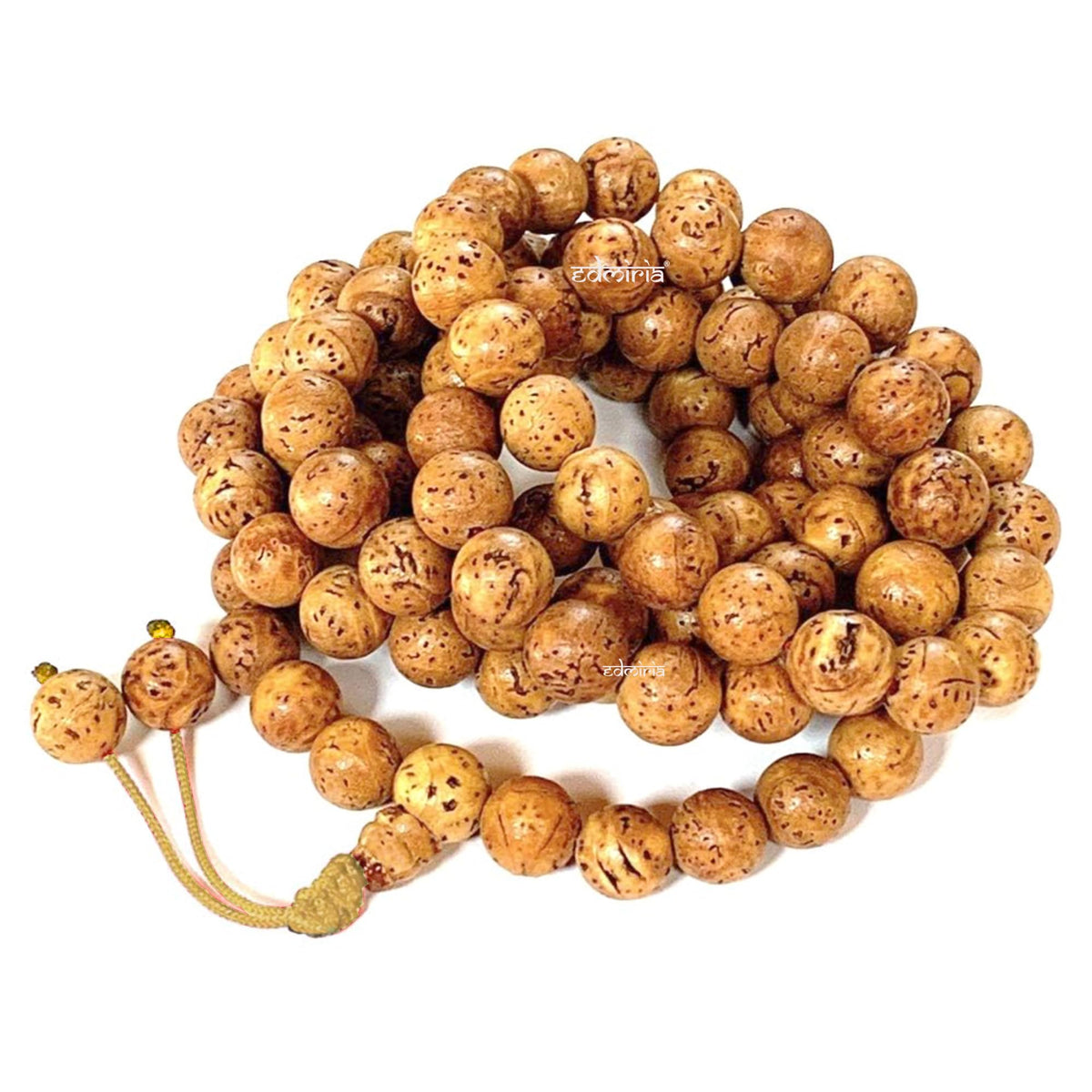 Indian Shiny Bodhi Seed Mala 108 Beads (Indian Shiny Bodhi 11mm)
