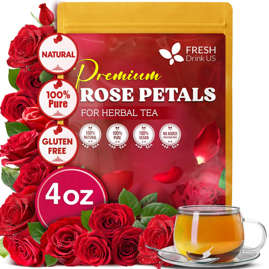 Premium Dried Rose Petals (4oz)