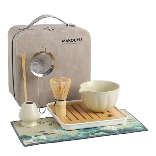 Matcha whisk Set (Beige)