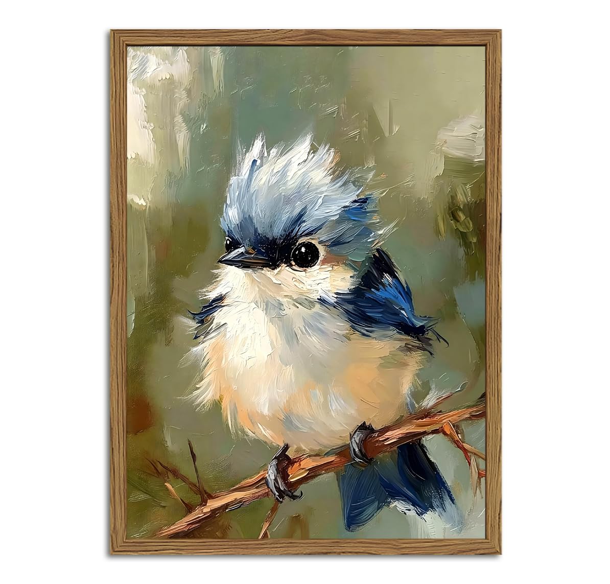 Cute Bird Wall Art (Animal-U / 16"L x 12"W)