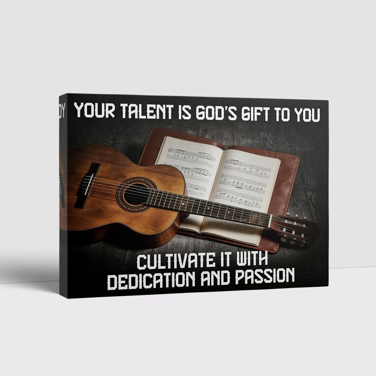 Inspirational Guitar Wall Art (1p-Guitar / 18L" x 24W")