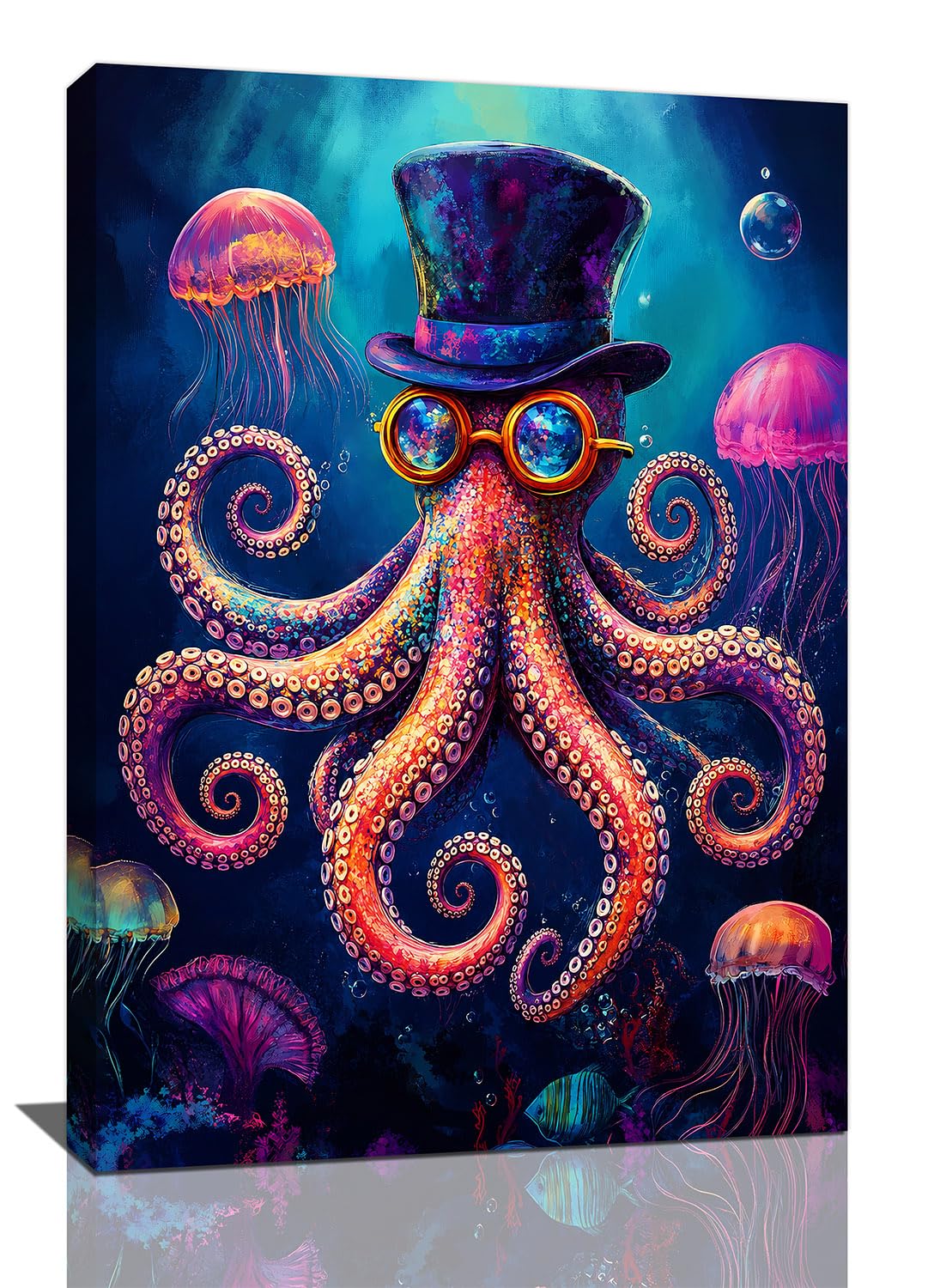 Octopus Wall Art (Octopus 1 / 24L" x 16W")