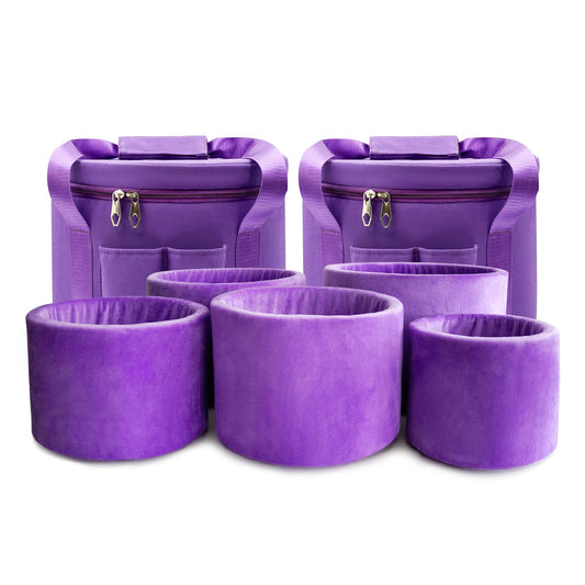 Singing Bowl Carry Case (Purple Bags)
