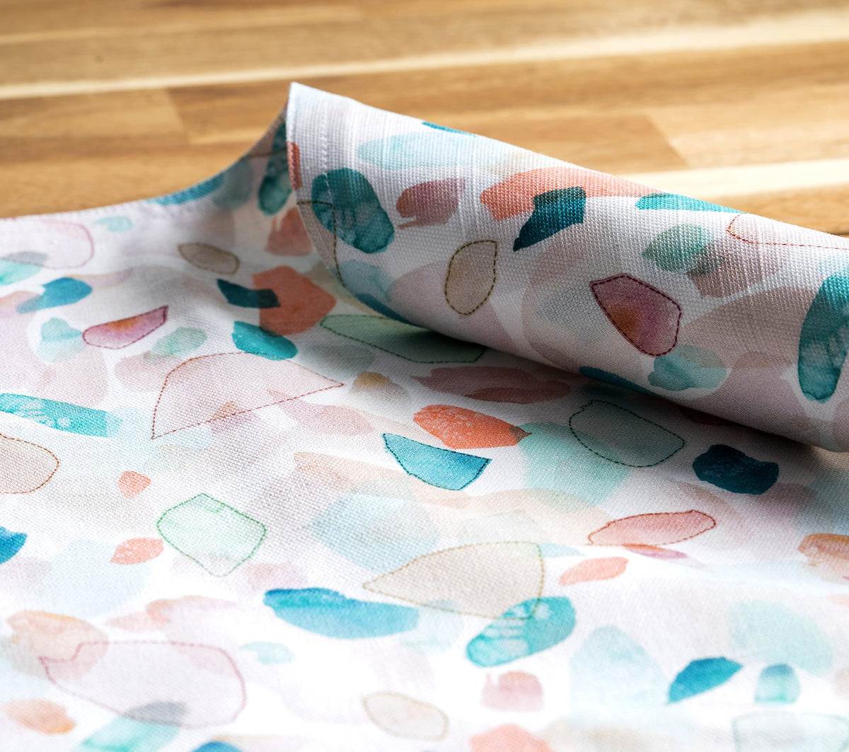 Placemats Set of 4 Reusable 100% Cotton (112 - Summer Picnic / 13" X 19" (Pack of 4))