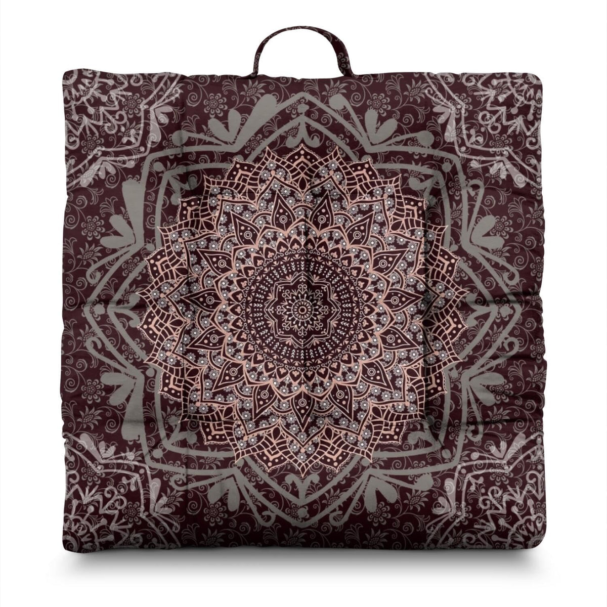 Meditation Cushion (Mandala N / Square)