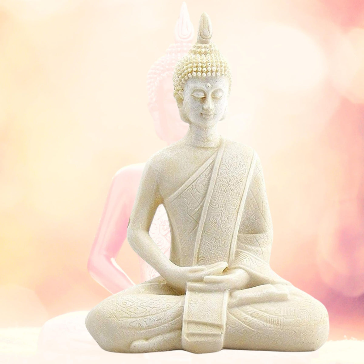 Rustic Buddha (White)