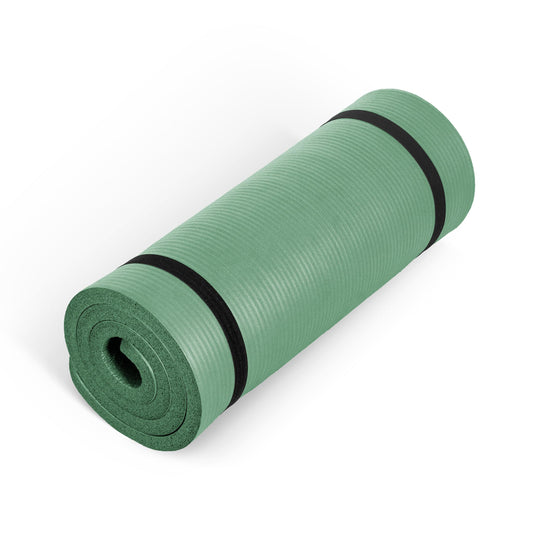 1" Extra Thick Yoga Mat (Green)