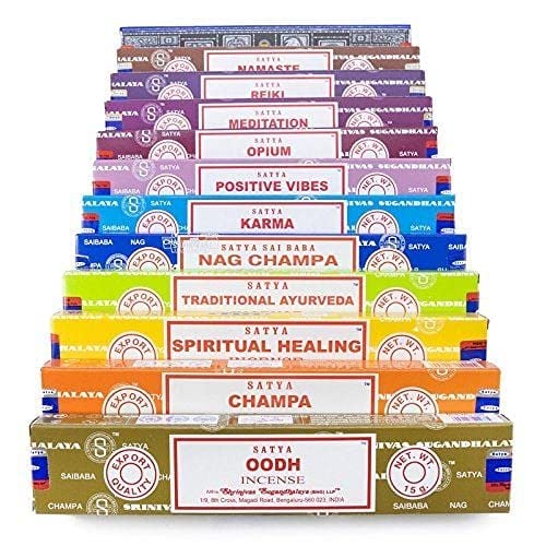 Satya Natural Incense Sticks Assortment (Satya Set B)